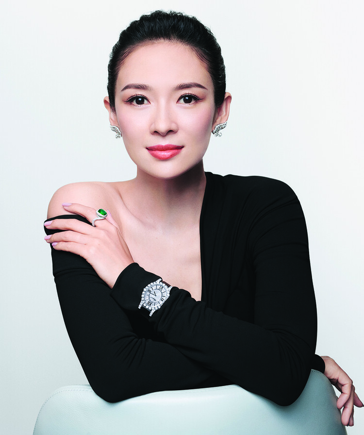 Актриса Чжан Цзыи представила последнюю коллекцию украшений Chopard